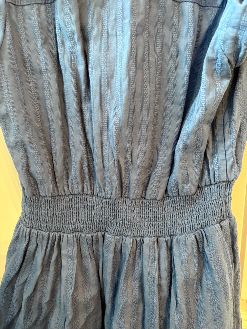 1. State Blue Ruffle-Sleeve Mini Dress - Picture 4 of 4